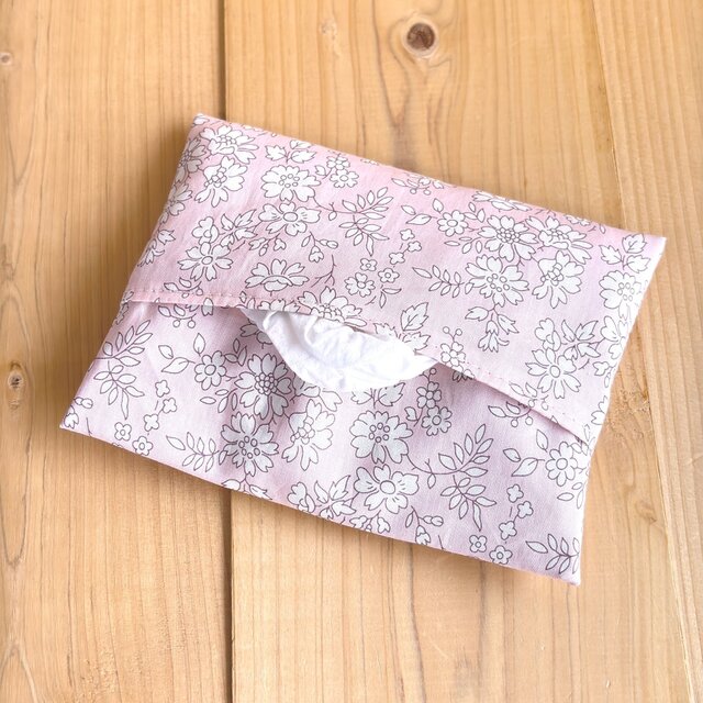 リバティ　リバーシブル仕立て　ポケットティッシュカバー＜capel＞(カペル)