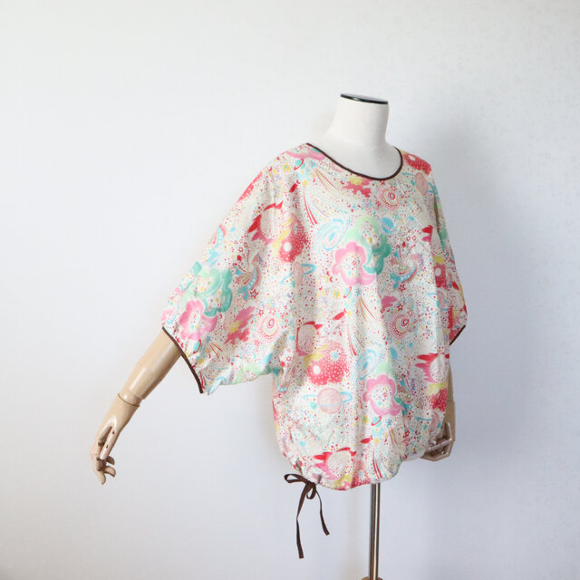 リバティ　ミルキー・ウェイのふんわりドルマン