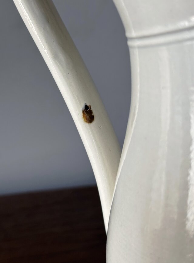 サルグミンヌピシェ　Sarreguemines フランスアンティーク　ピッチャー Sarreguemines サルグミンヌ ピシェ ピッチャー h23.4cm