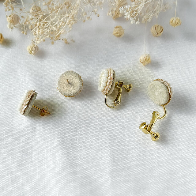 天然珊瑚にゴールド花デザインロングピアス　箱付き 新商品 花と珊瑚のピアス | Y.JEWELRY | ワイ・ジュエリー