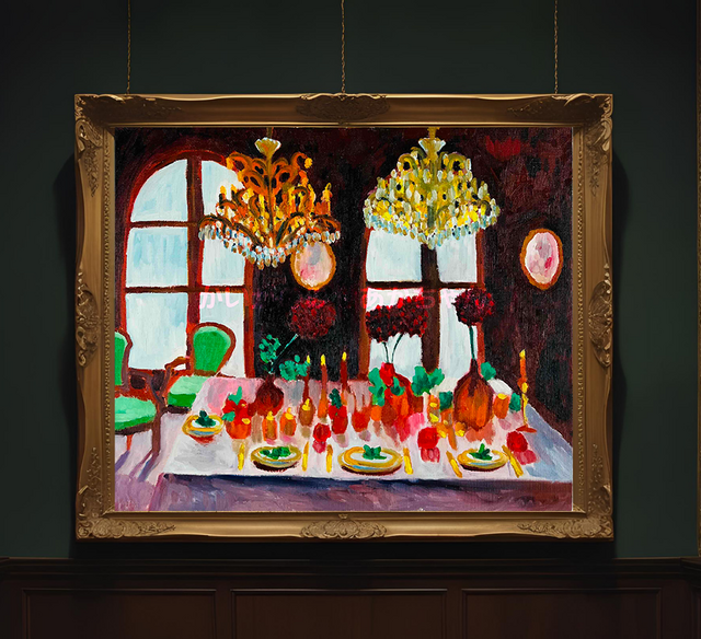 【真作】絵画　ヴィタリー・メドベデフ　油彩20号　鮮やかな静物画　V38 真作】絵画 ヴィタリー・メドベデフ 油彩20号 鮮やかな静物画