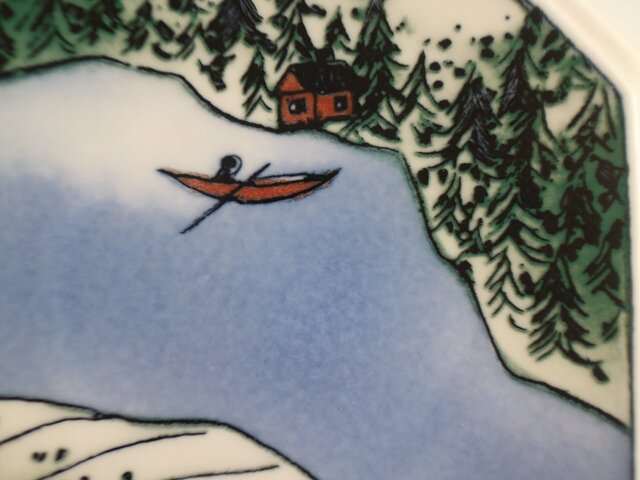 ARABIA×FINNAIR / Helja ヘルヤ SPRING 陶板 NO.5779 | iichi 日々の