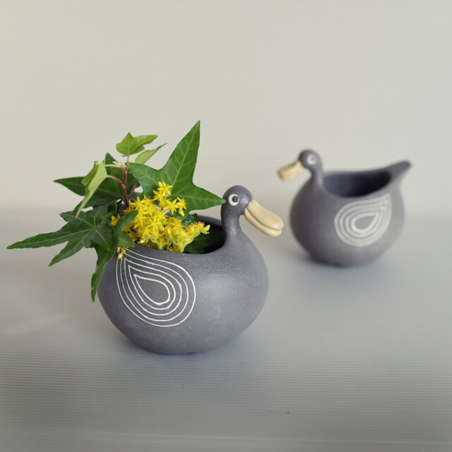 渡り鳥　/（小）植木鉢