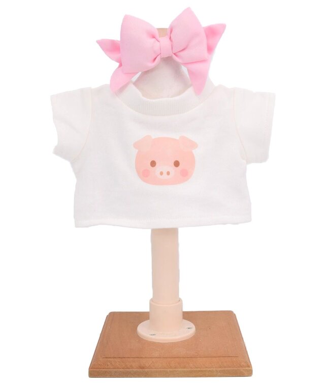 単品コーデ用 ステラルー 服 着せ替え コスチューム Tシャツ＆リボン