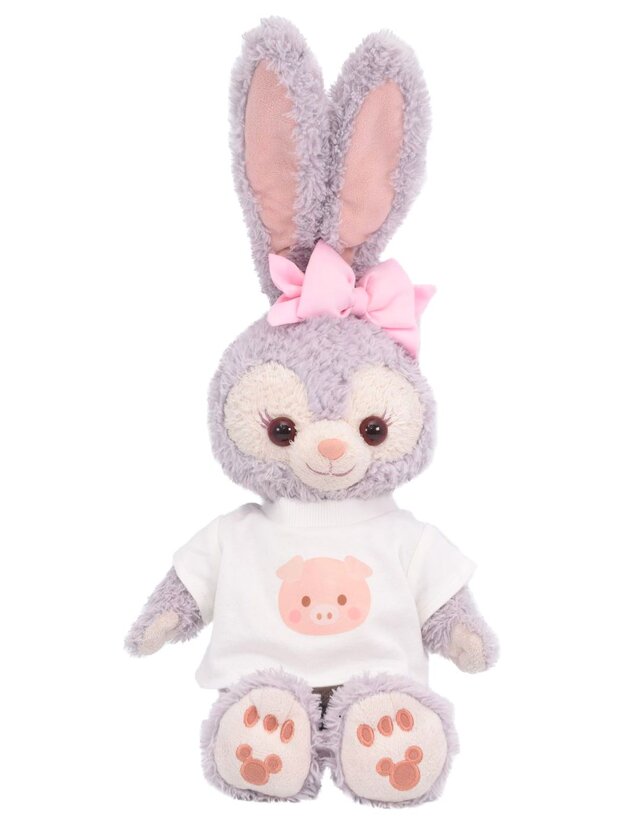 単品コーデ用 ステラルー 服 着せ替え コスチューム Tシャツ＆リボン 子ブタちゃん柄 Sサイズ用 送料無料