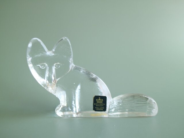 Royal Krona / Lisa Larson リサ・ラーソン / クリスタルガラスの