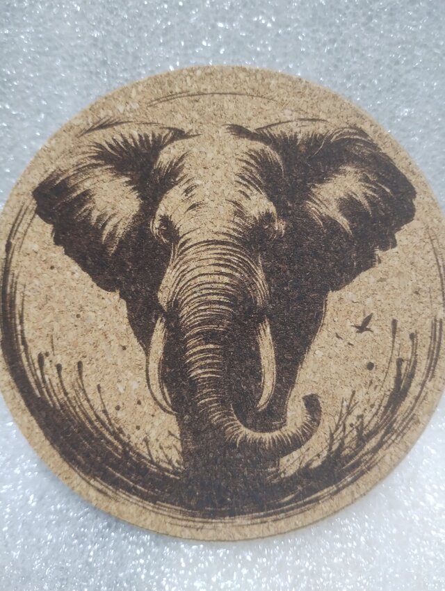 コースター　ゾウ