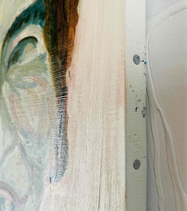 38×46㎝「ビリビリうんちだった」F8・原画・油彩 | iichi 日々の 38×46㎝「ビリビリうんちだった」F8・原画・油彩 | iichi 日々の