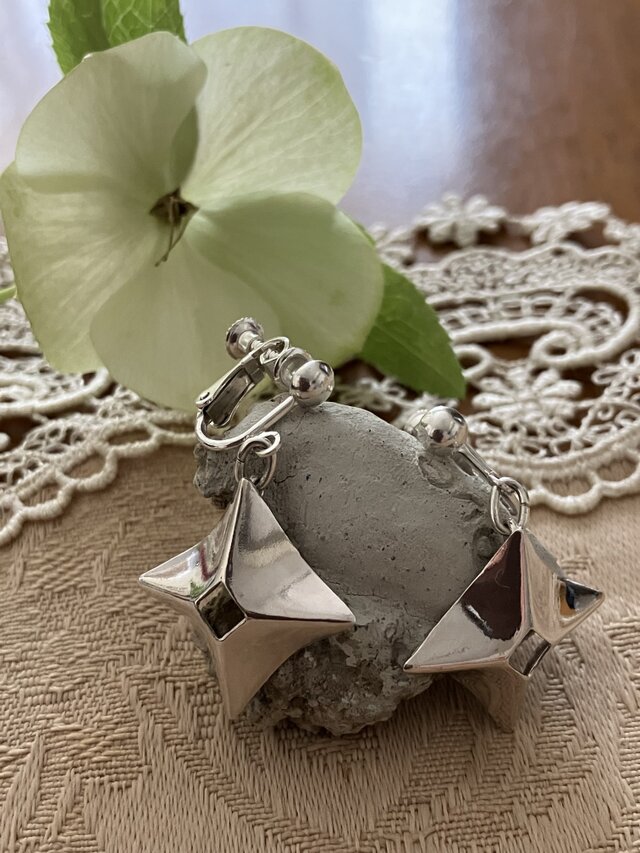 スクエアミニ　イヤリング