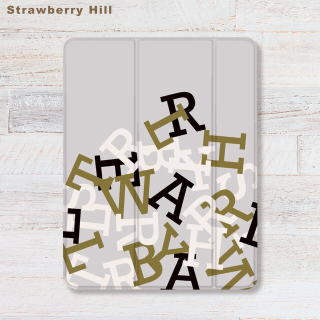 お名前で作る iPadケース pro air mini 2 5 6 9 10 11 アイパッドカバー