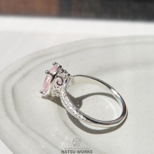 モルガナイト リング / Morganite Ring | iichi 日々の暮らしを