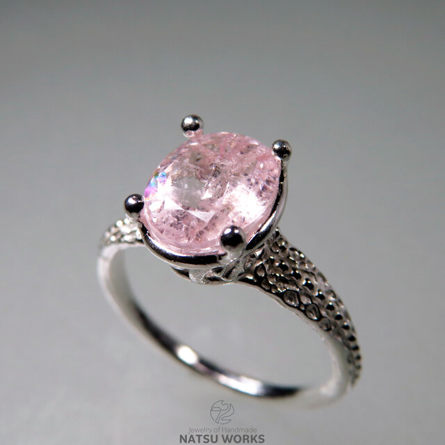 モルガナイト リング / Morganite Ring | iichi 日々の暮らしを