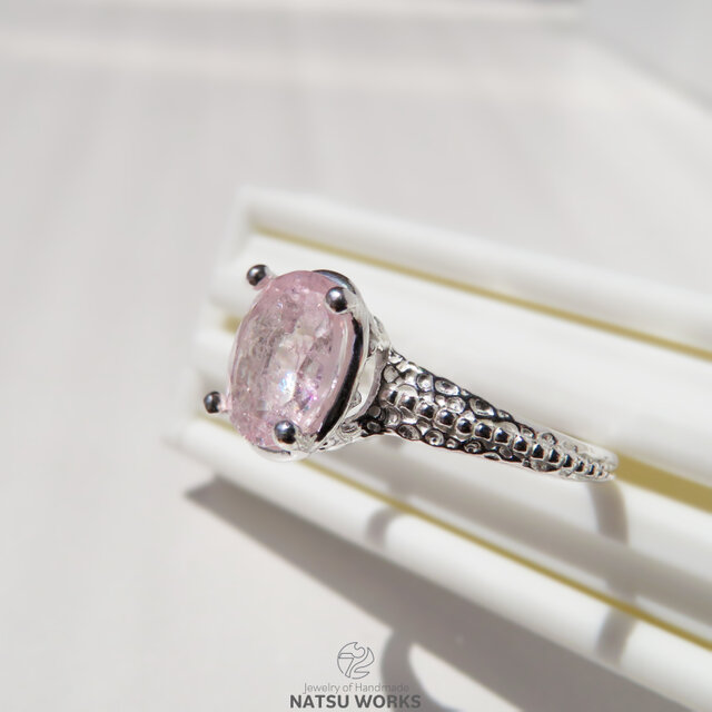 モルガナイト リング / Morganite Ring | iichi 日々の暮らしを