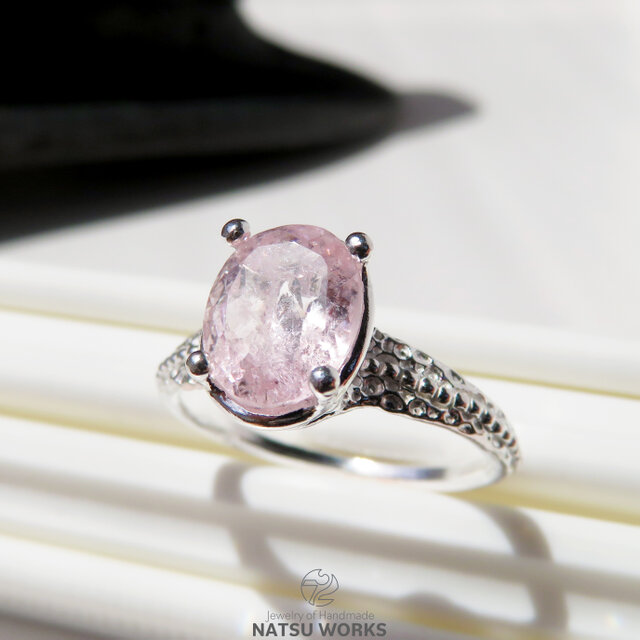 モルガナイト リング / Morganite Ring | iichi 日々の暮らしを
