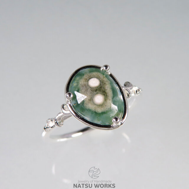 オーシャン ジャスパー リング / Ocean Jasper Ring 3 | iichi 日々の