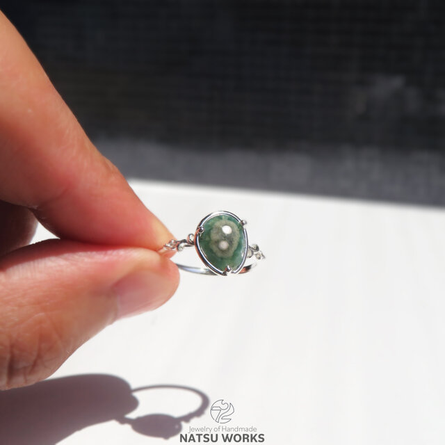 オーシャン ジャスパー リング / Ocean Jasper Ring 3 | iichi 日々の