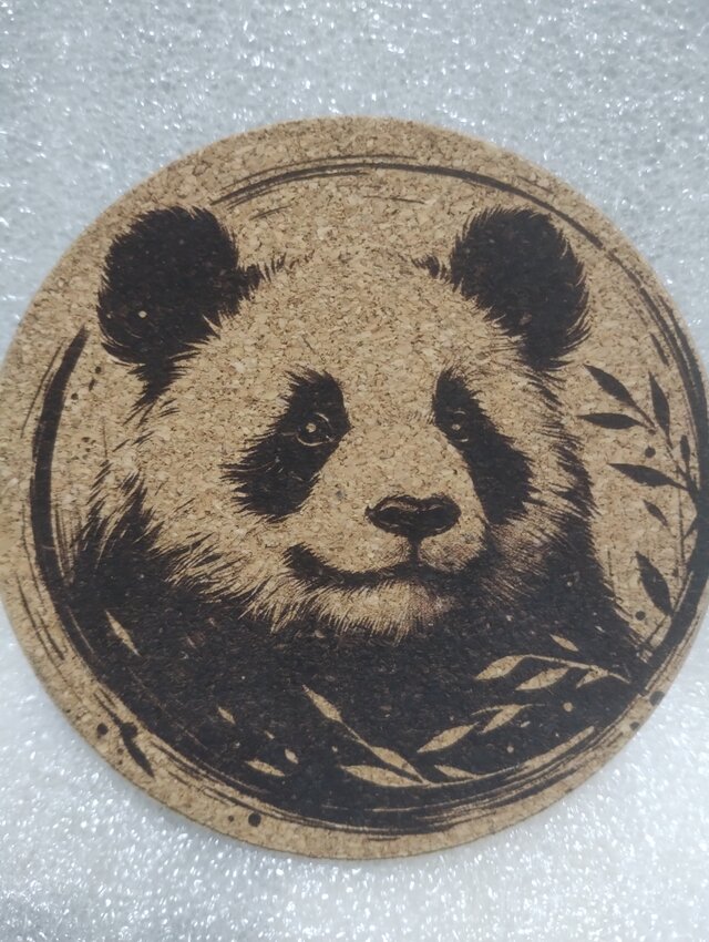 コースター　パンダ