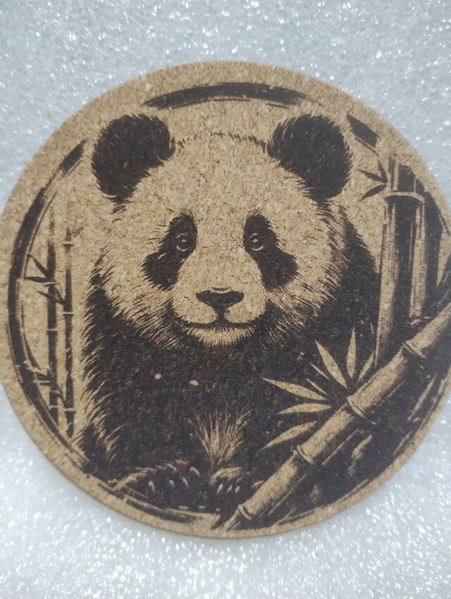 コースター　パンダ