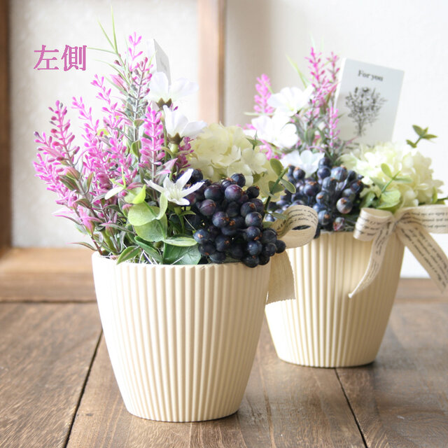 melody♪2点♡母の日の贈り物＆癒しのラベンダー♡フラワーリース♡造花 melody♪2点♡母の日の贈り物＆癒しのラベンダー♡フラワー