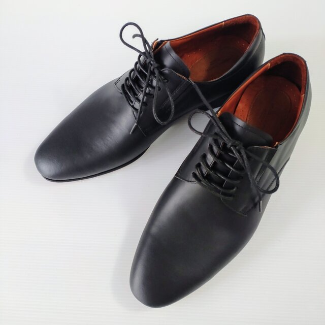本革ビジネスシューズ 無料サイズ調整可能 ◇24.5-29cm◇牛革 