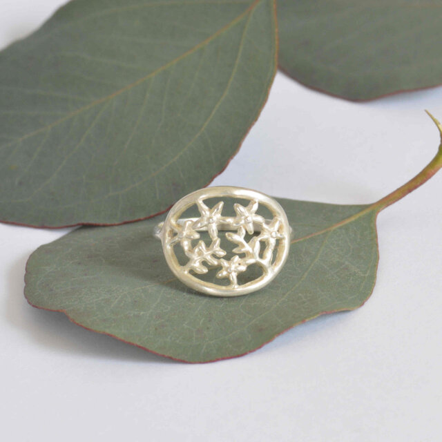 満開のみかん畑リング