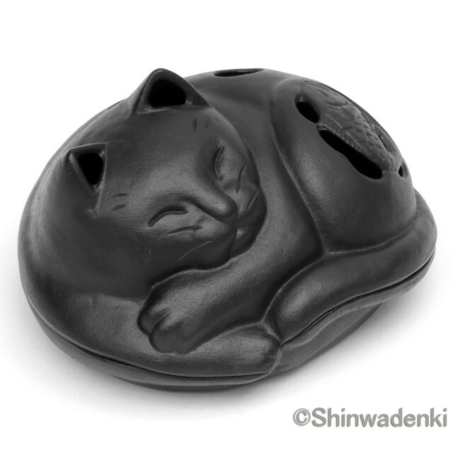 南部鉄器 置物 アロマ 香炉 蚊遣り 猫 日本製 | iichi 日々の暮らしを