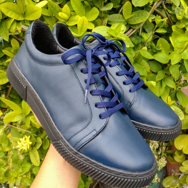 未使用 ブルネロクチネリ スエードスニーカー モニーレ 36 ネイビー 本革 BRUNELLO CUCINELLI/ブルネロ クチネリ_Men通販 | スエード