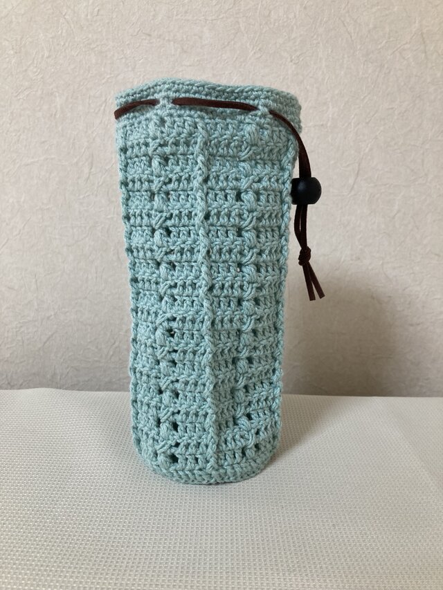 コットン素材のペットボトル・水筒ホルダー【商品番号:2505】