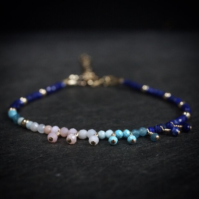 [B16] ラピスラズリ　ブレスレット