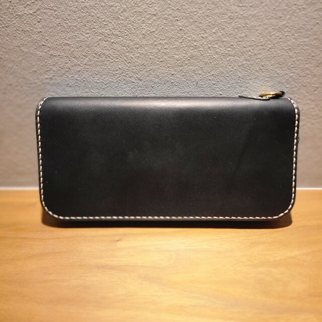 【栃木レザー使用】ロングジップウォレット