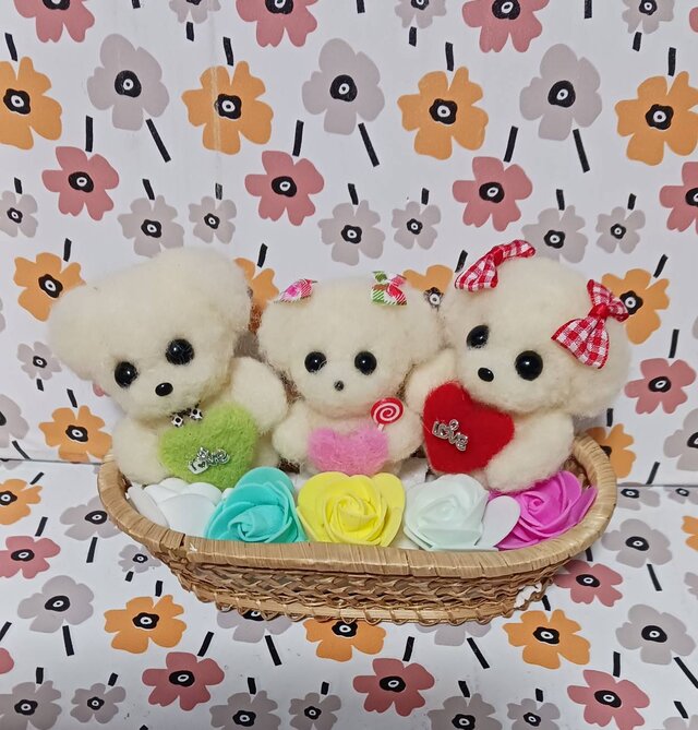 羊毛フェルトリラックスマルチーズ