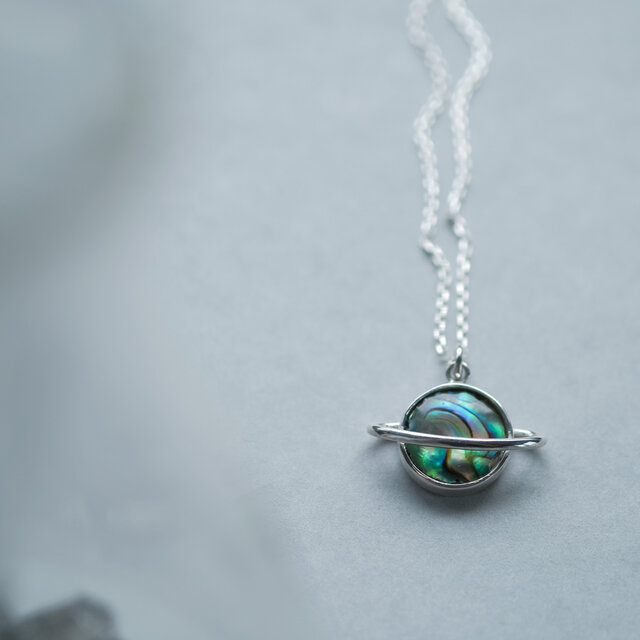 マザーオブパールラウンドノーツネックレス test_f936c077-6296-4f0f-a3ce-