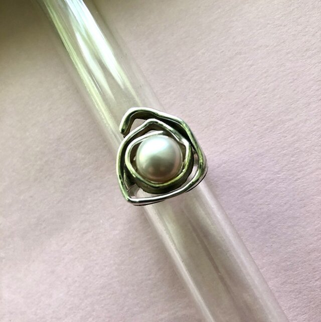 ピンク パールのRING