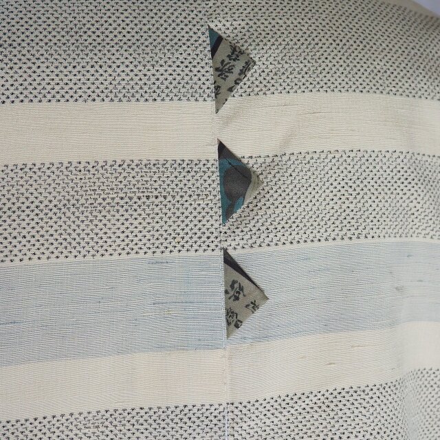 紳士用襦袢　リメイク　生地　古布　ハギレ　ハンドメイド