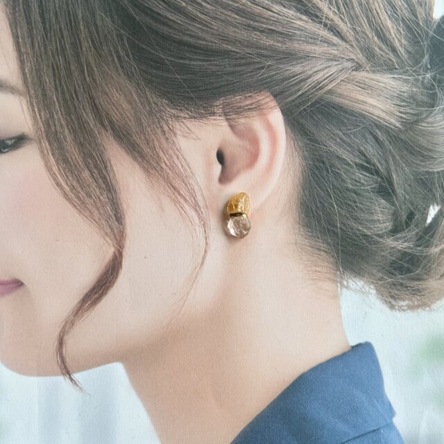 ルチルのイヤリングたん！できました！すごい！ ルチルのイヤリングたん！できました！すごい！