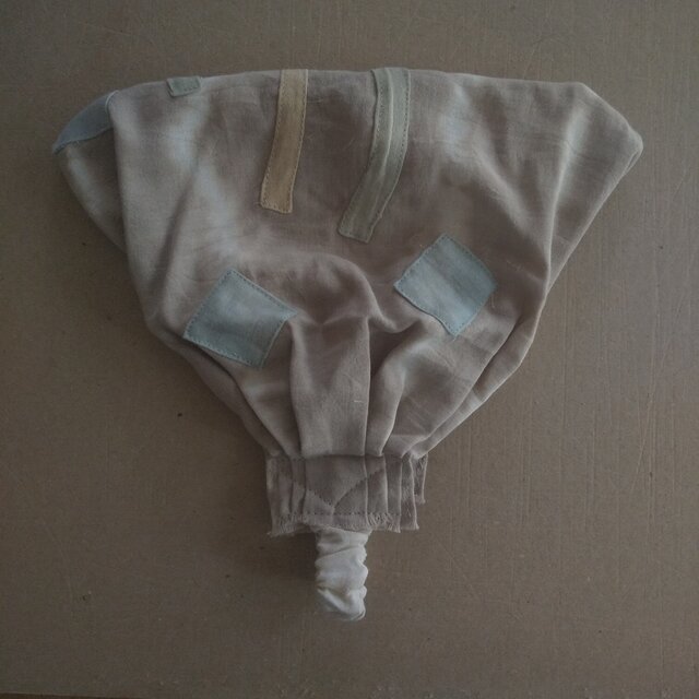 ＊Aさまオーダー＊植物染オーガニックガーゼの幅広ターバン