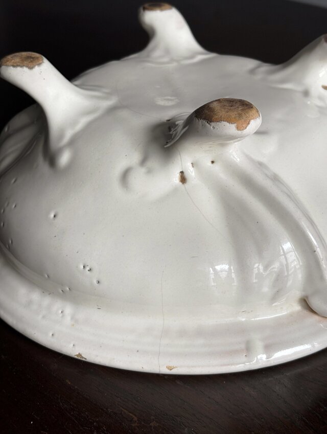 18世紀 白釉 レギュミエ フランス アンティーク 0502150 | iichi 日々