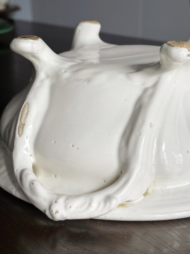 18世紀 白釉 レギュミエ フランス アンティーク 0502150 | iichi 日々