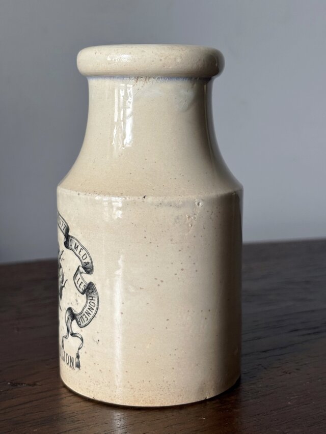 Creil&Montereau クレイユモントロー マスタード ポット h12.5cm