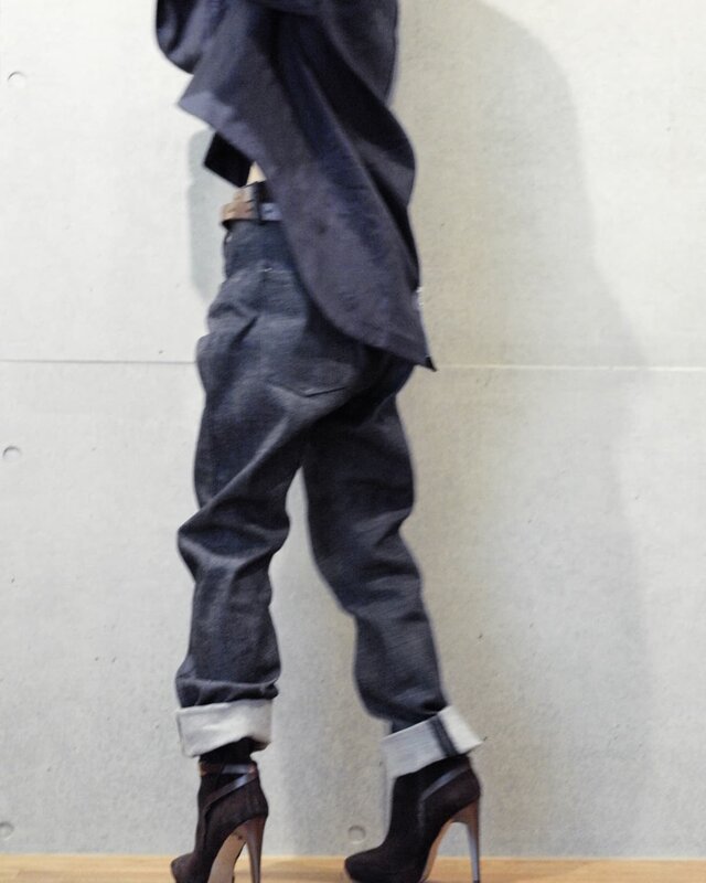 セルビッチデニム 5ポケット パンツ 32【gri:n ai】 | iichi 日々の