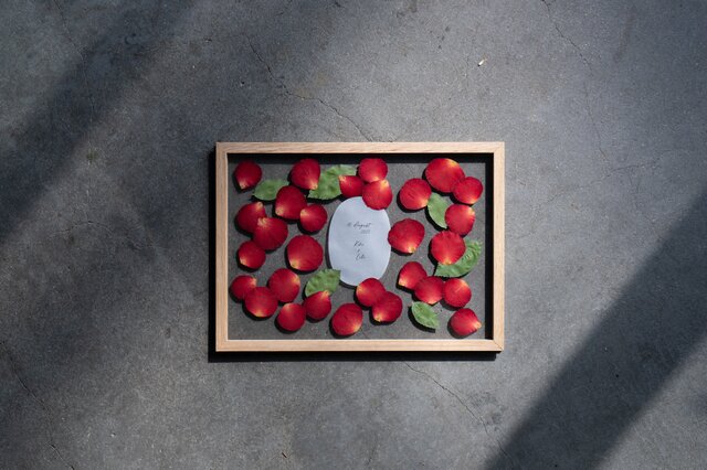 アフターブーケ＜Strawberry Moebe M-size -赤バラ限定商品-＞】生花