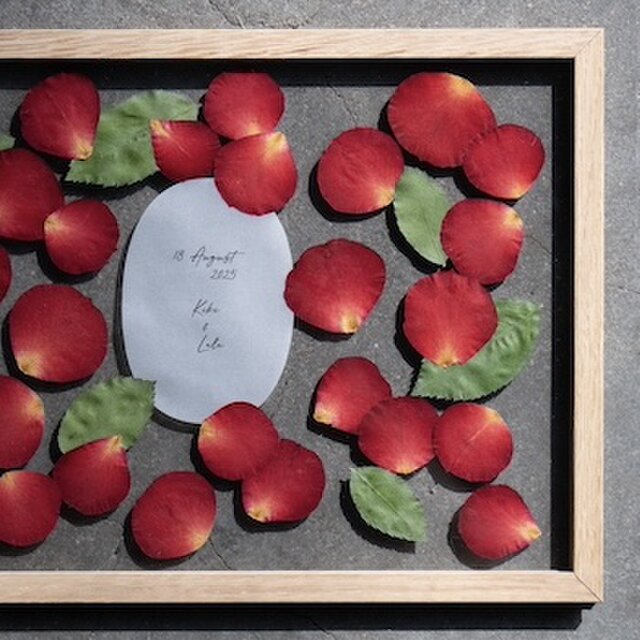 アフターブーケ＜Strawberry Moebe M-size -赤バラ限定商品-＞】生花