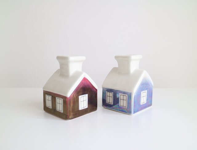 【出窓型】アラビア ヘルヤ Talo キャンドルホルダー タロ ARABIA ARABIA / Helja ヘルヤ / Talo キャンドルスタンド レッド No