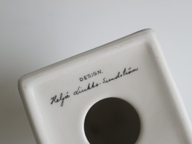 【窓立体型】ARABIA ヘルヤ ハウスキャンドルホルダー Talo ブルー ARABIA - 【窓立体型】ARABIA ヘルヤ ハウスキャンドルホルダー