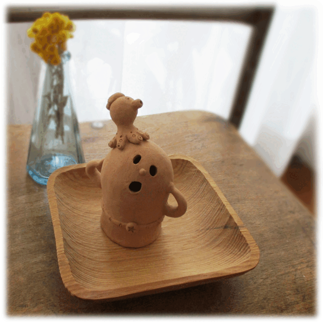 【ハニワちゃん】とタコ　mini