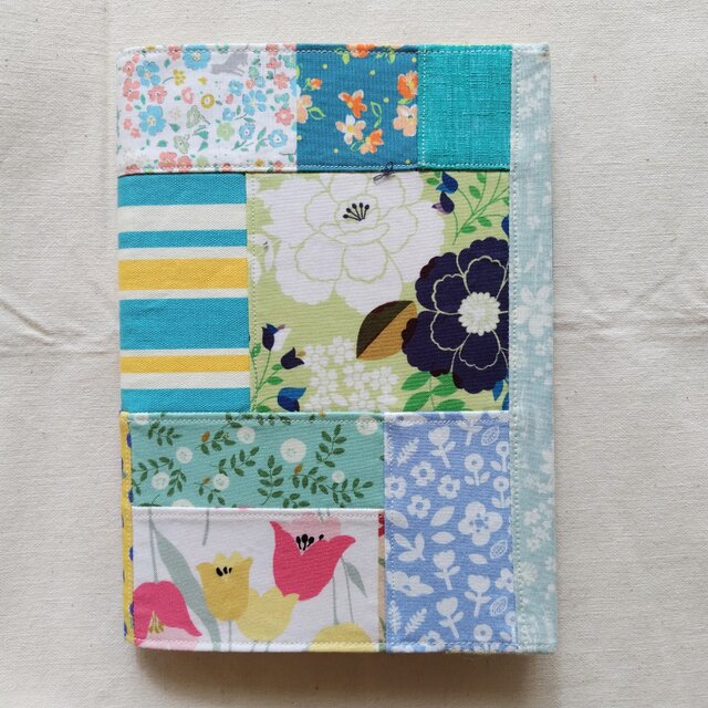 ノートカバー パッチワーク | iichi 日々の暮らしを心地よくする
