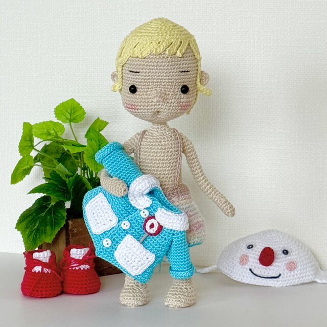 あみぐるみ・男の子♡雪だるま・コスチューム | iichi 日々の暮らしを