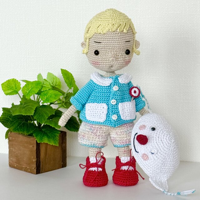 あみぐるみ・男の子♡雪だるま・コスチューム | iichi 日々の暮らしを