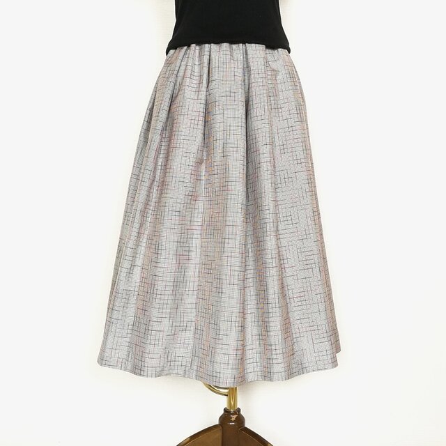 着物リメイク＊タックスカート