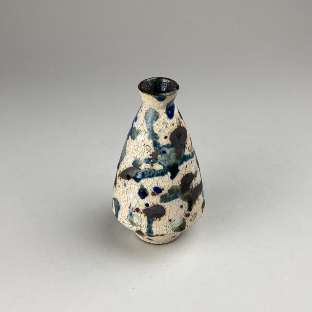 多彩釉 一輪挿し t-46 | iichi 日々の暮らしを心地よくする